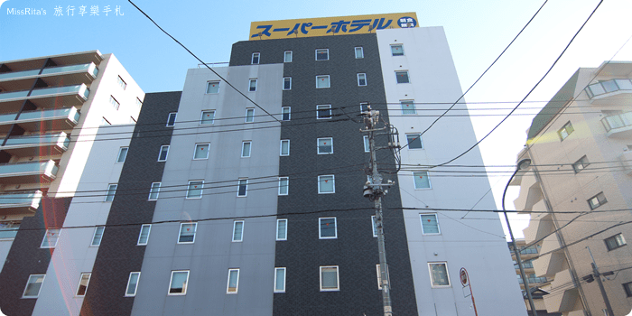 日本青物橫丁 Super hotel 平價住宿 三人房0-