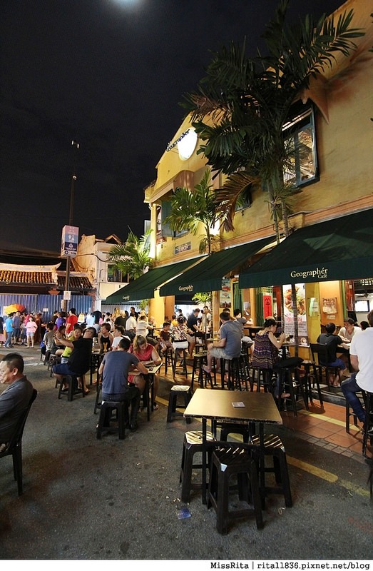 馬來西亞 馬六甲好玩 雞場街 雞場街夜市 地理學家咖啡館40
