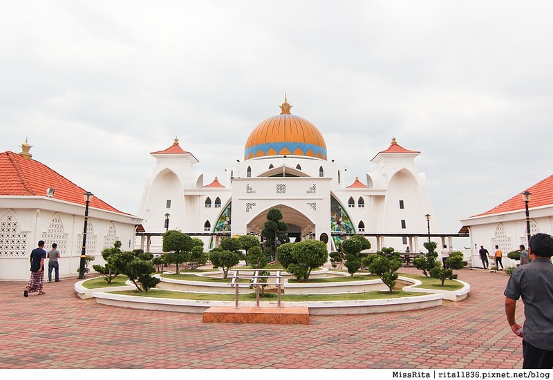 馬來西亞 麻六甲 馬六甲景點 Malacca Straits Mosque 清真寺 海上清真寺 Masjid Selat Melaka Pulau Melaka1