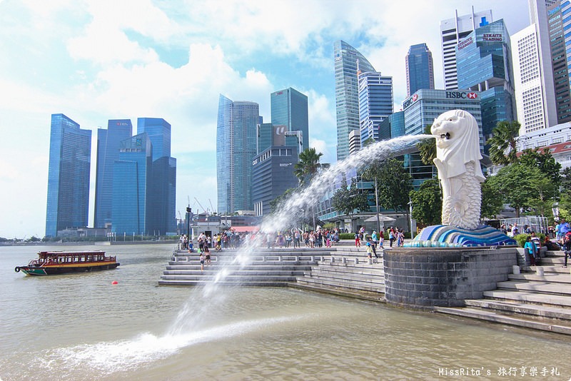 新加坡地標 新加坡好玩 魚尾獅公園 merlion park 新加坡地鐵0